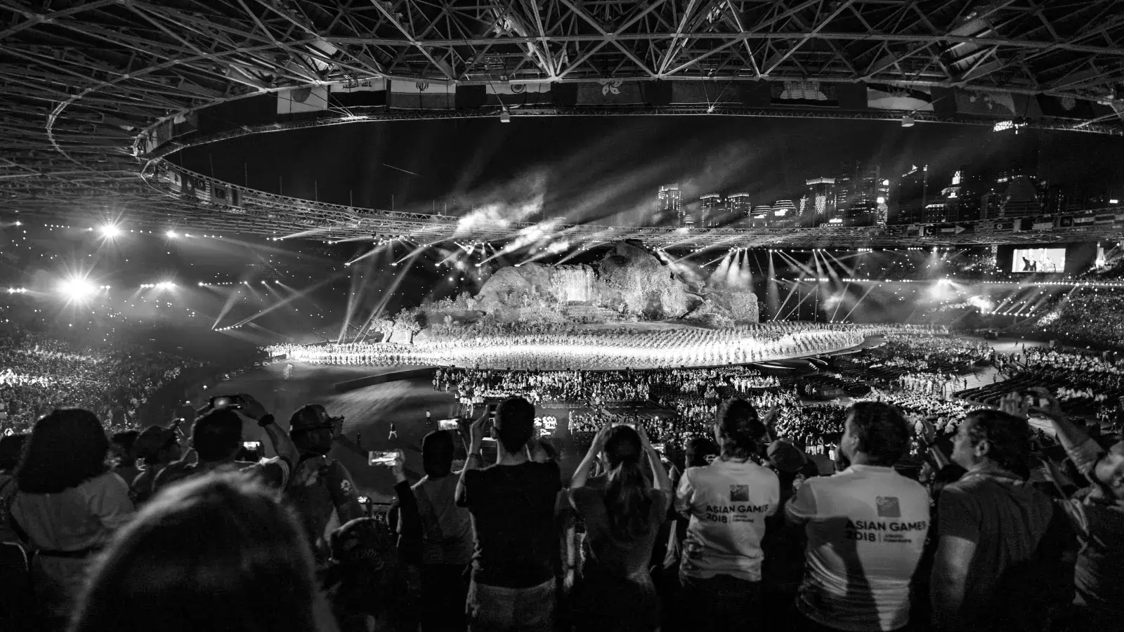 Asian Games 2018 opening ceremony at Gelora Bung Karno stadium in Jakarta